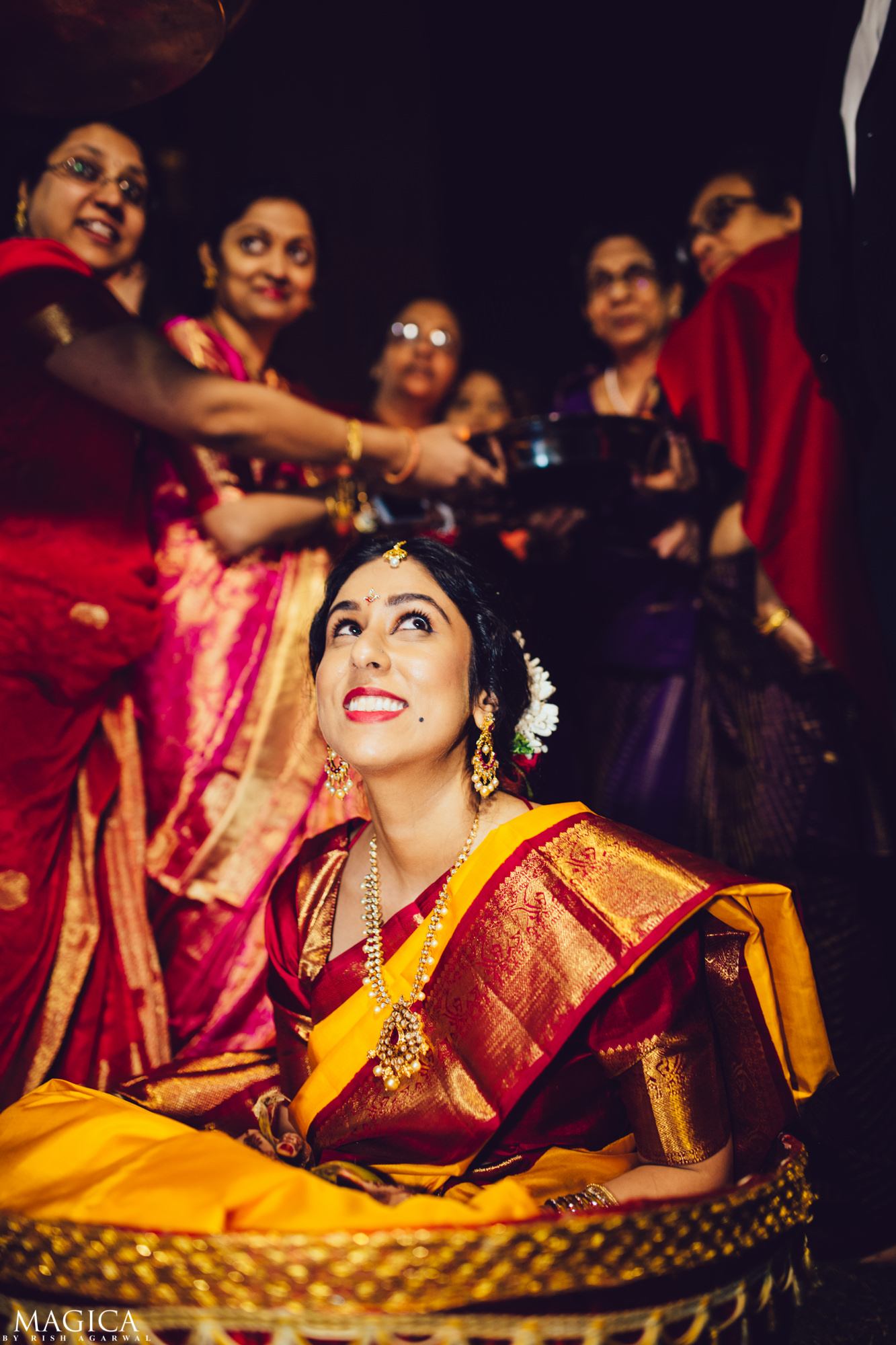 Sarathi photography - #pose #fun #yellow #cute #expression #green  #weddingphotography #bride #photography #southindianweddings #telugu  #pasupu #backdrop #junebugwedding #canonphotography #eos #rituals | Facebook