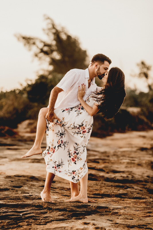 Best Pre Wedding Photographer India Outdoor Beach Shoot